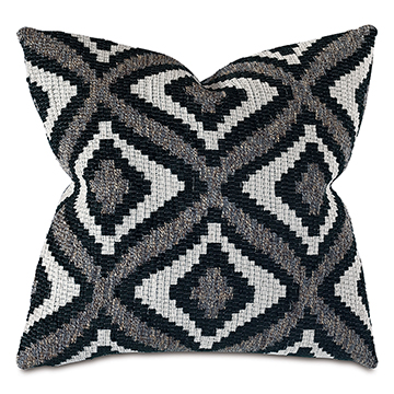 ALPEN DECORATIVE PILLOW IN BLACK