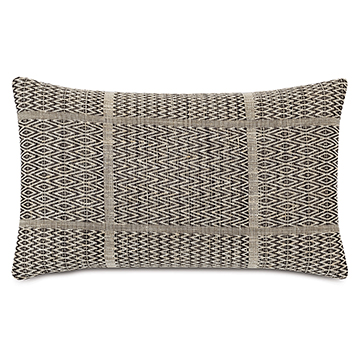GLOVER DECORATIVE PILLOW IN BLACK