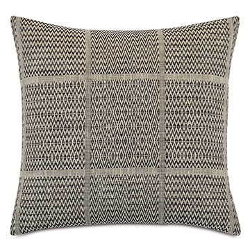 GLOVER DECORATIVE PILLOW IN BLACK