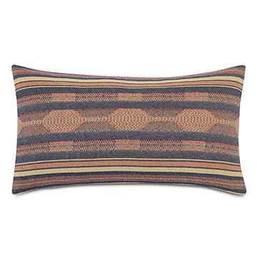 LARAMIE DECORATIVE PILLOW IN ORANGE