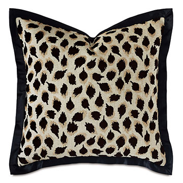 PARK AVENUE ANIMAL PRINT EURO SHAM