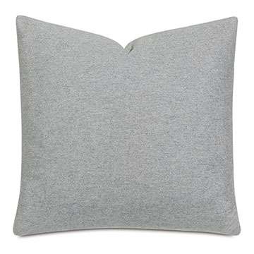Vincent Textured Decorative Pillow in Heather