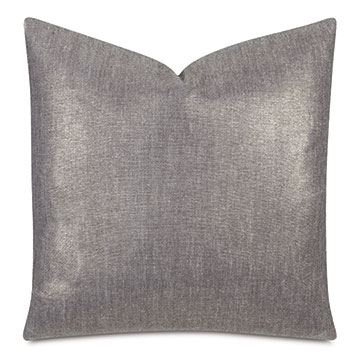 Leonis Metallic Decorative Pillow in Gold
