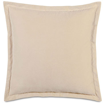 JACKSON IVORY EURO SHAM