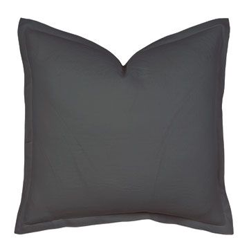 Shiloh Charcoal Euro Sham