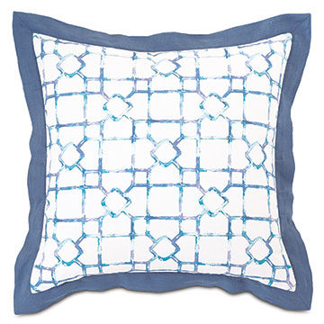 CASTAWAY LATTICE EURO SHAM
