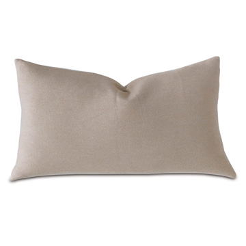 Hansel Flannel King Sham in Bisque