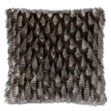 MADDOX FAUX FUR DECORATIVE PILLOW