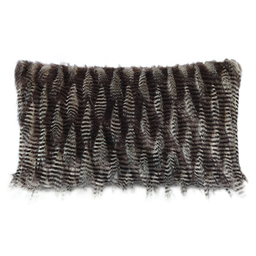 MADDOX FAUX FUR DECORATIVE PILLOW