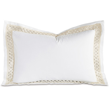 JULIET WHITE/IVORY QUEEN SHAM
