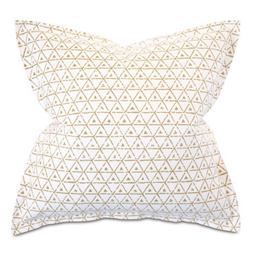 WELLFLEET GEOMETRIC EURO SHAM