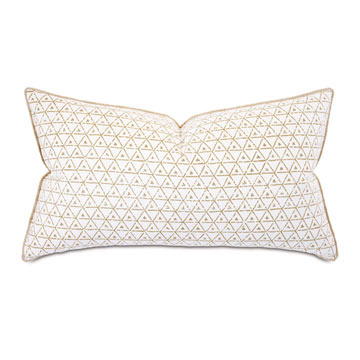 WELLFLEET GEOMETRIC KING SHAM
