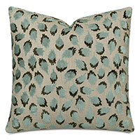 OCELOT DECORATIVE PILLOW IN SPA