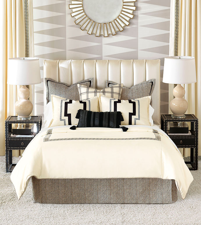 black and cream bedding king size