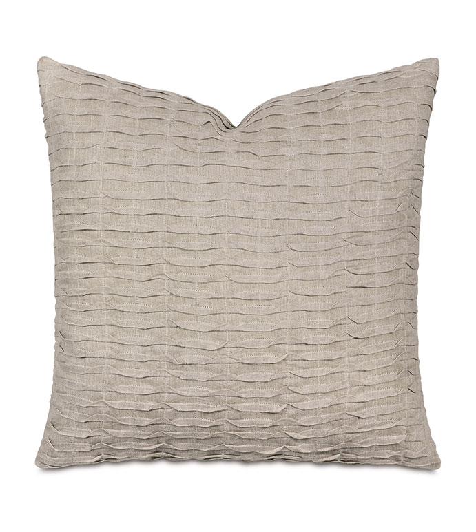 Yearling Pleated Decorative Pillow In Flax Studio 773 Pillows By
