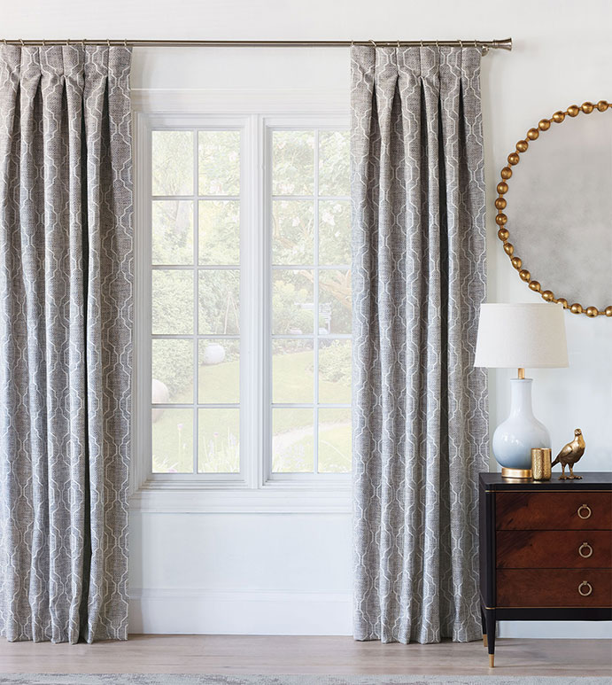 Safford Ogee Curtain Panel Eastern Accents