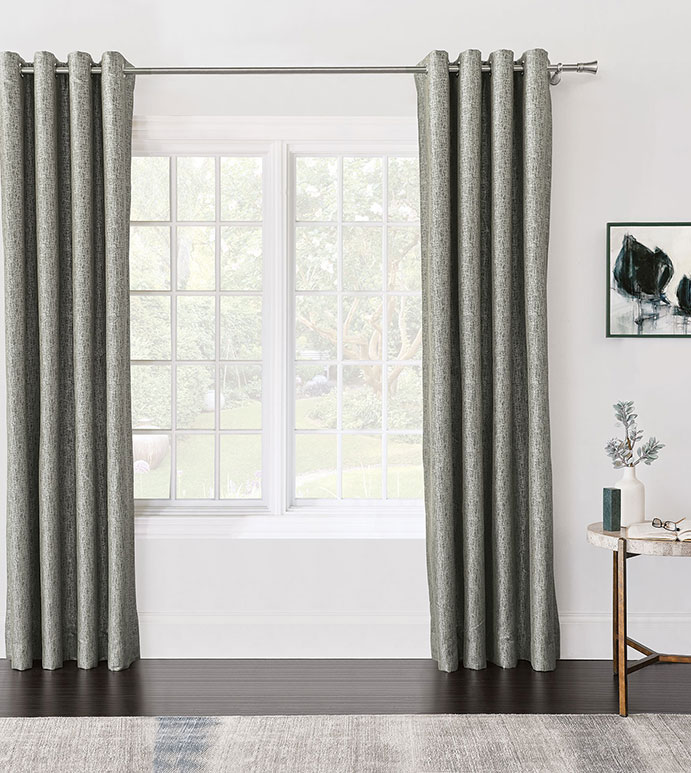 metallic curtain