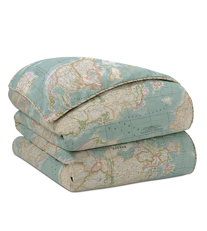 Monde Ocean Duvet Cover Eastern Accents