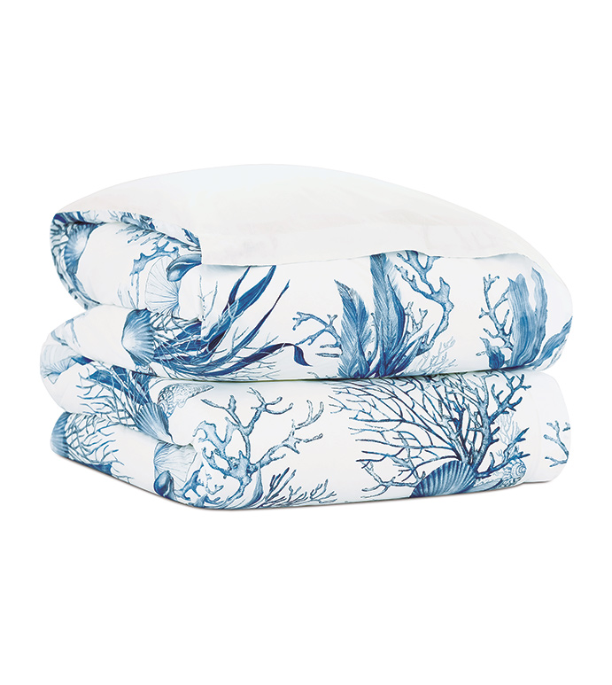 Majorca Coral Reef Duvet Cover Eastern Accents