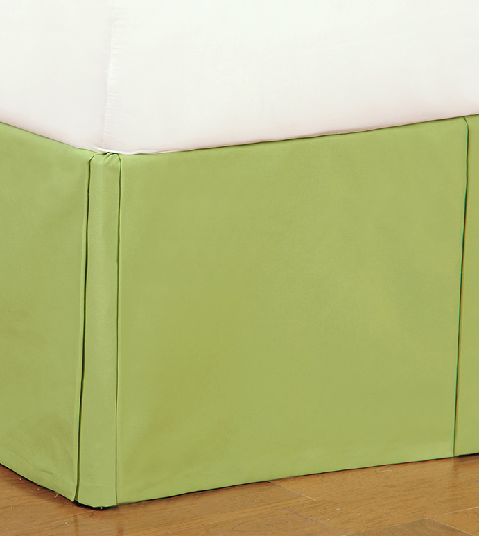 lime green bed runner