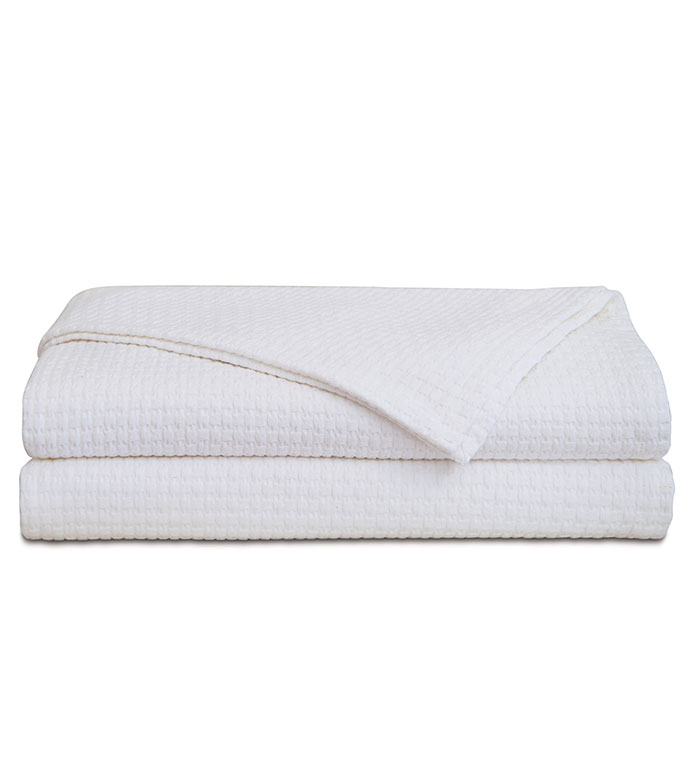 Albany White Coverlet Eastern Accents