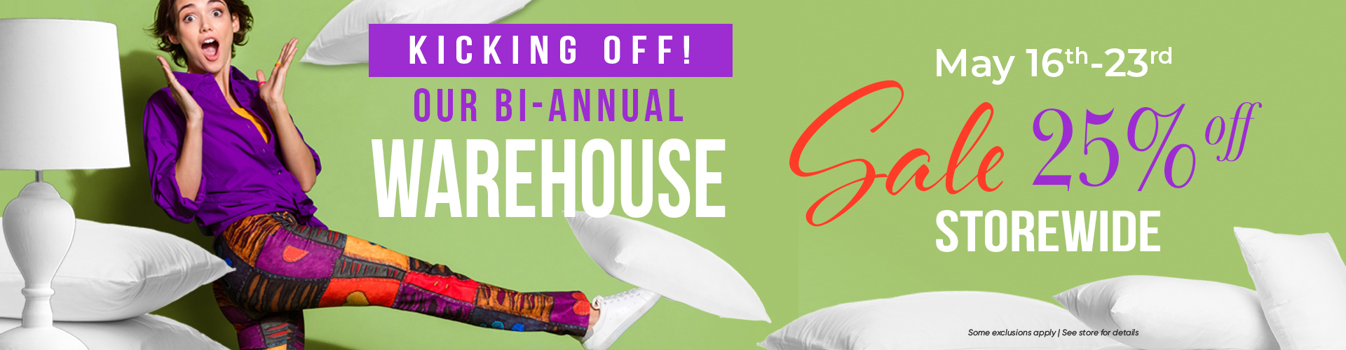 Warehouse Sale