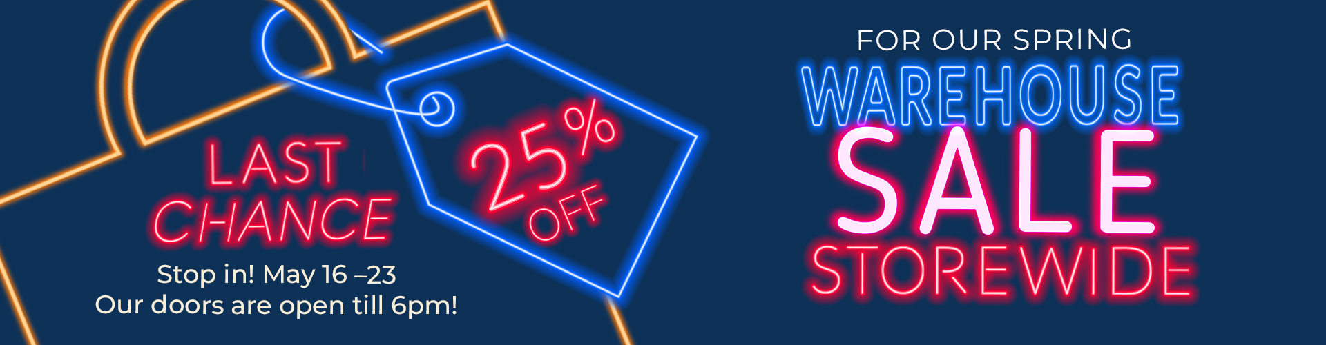 Warehouse Sale