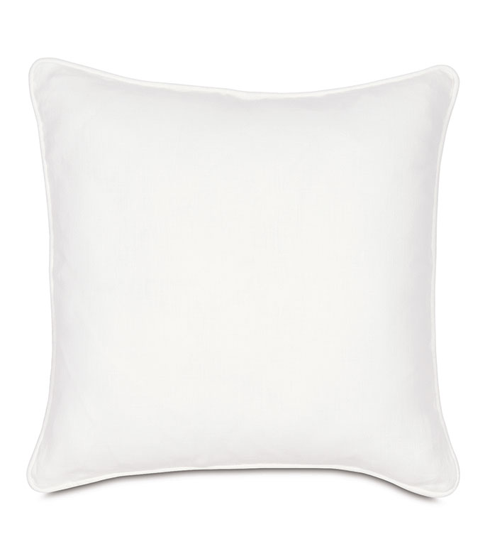 Resort Shell Accent Pillow - PILLOW,LINEN PILLOW,RESORT PILLOW,TOSS CUSHION,THROW PILLOW,SQUARE PILLOW,CUSTOMIZABLE PILLOW,DOUBLESIDED PILLOW,ACCENT PILLOW,WHITE PILLOW,LUXURY PILLOW,HIGH END PILLOW