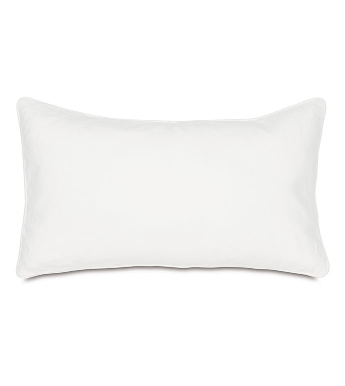 Resort Shell Accent Pillow - PILLOW,BOLSTER PILLOW,LINEN PILLOW,LUXURY PILLOW,WHITE PILLOW,RESORT PILLOW,THROW PILLOW,ACCENT PILLOW,DECORATIVE PILLOW,CUSTOMIZABLE PILLOW,BED PILLOW,LUXURY LINENS,TOP OF BED