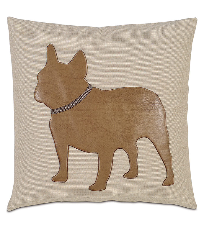 Frenchie - , FRENCH BULLDOG, FRENCH BULLDOG PILLOW, FRENCHIE PILLOW, FRENCH BULLDOG ACCENT PILLOW, FRENCHIE ACCESSORY