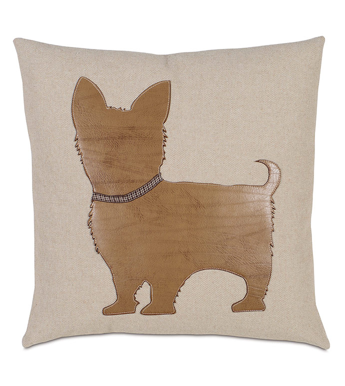 Mini - , YORKIE PILLOW, YORKIE HOME ACCENTS, YORKIE DOG PILLOW