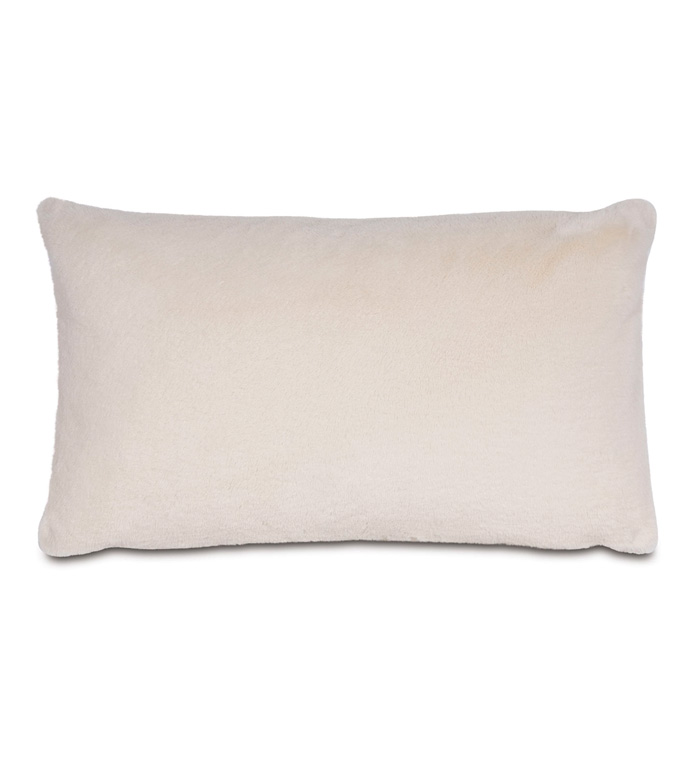 FUR IVORY PILLOW - ,