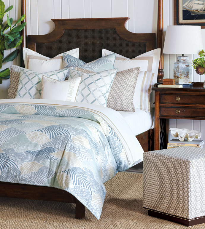 Brentwood Bedset - BARCLAY BUTERA,DESIGNER,COASTAL,NAUTICAL,TROPICAL,SPA,LUXURY BEDDING,BEDDING,FINE LINENS,BED SET,BEDDING COLLECTION,BEDDING ENSEMBLE