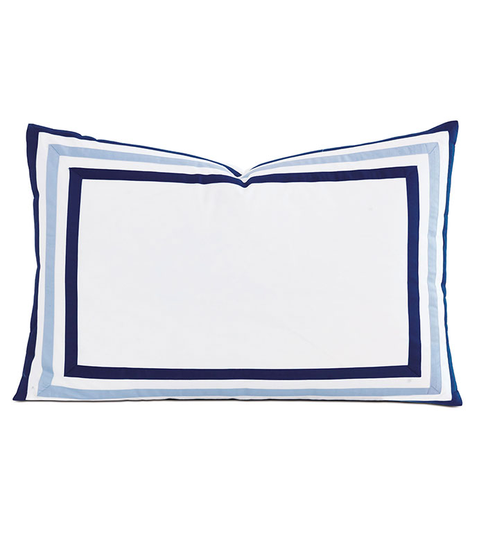 Watermill Indigo Queen Sham - ,