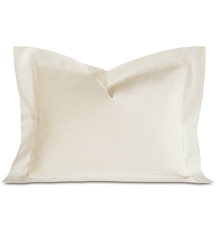 GIANNA CLASSIC IVORY BOUDOIR SHAM - ,