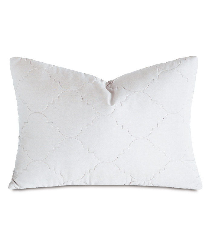 Viola White Boudoir Sham - ,