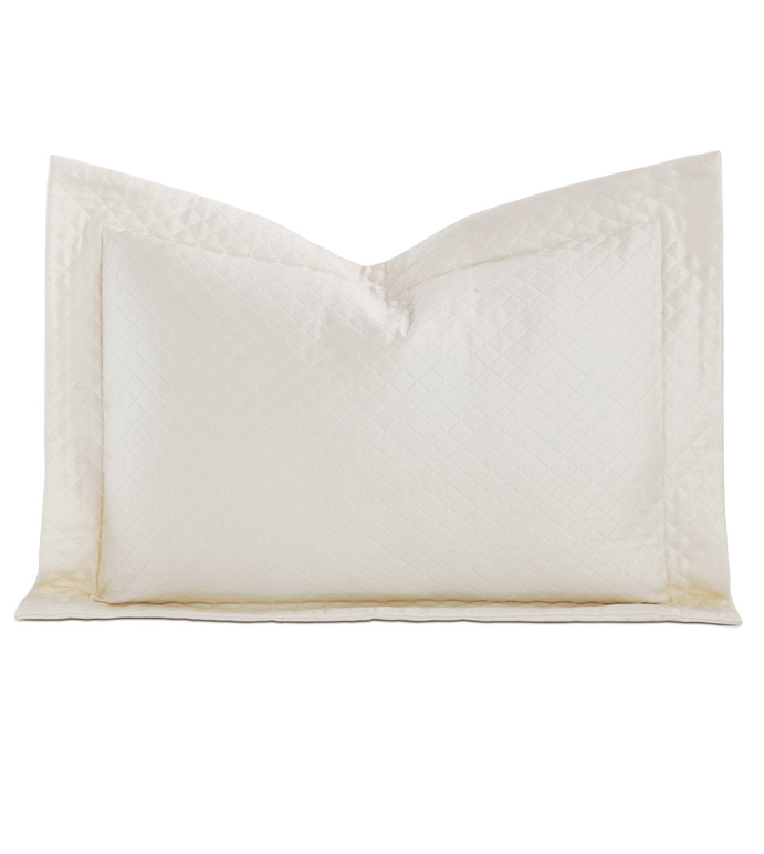 MATERA IVORY BOUDOIR SHAM - ,