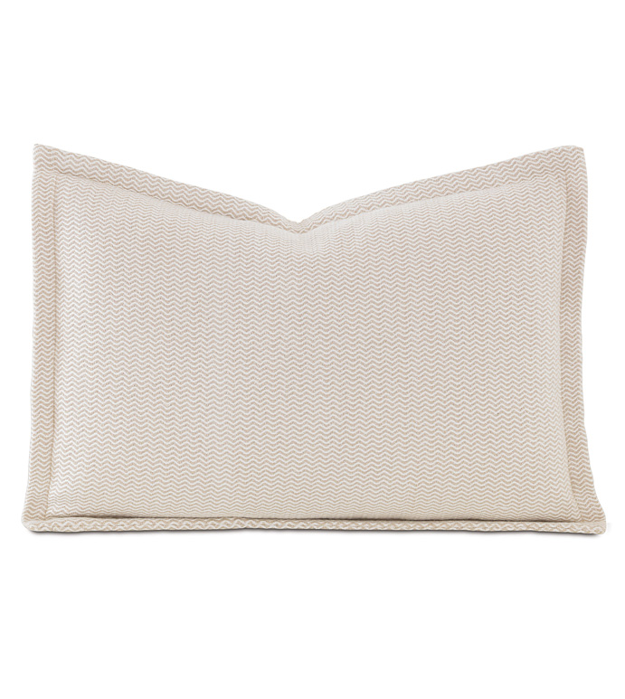 Noelle Buff Boudoir Sham - ,