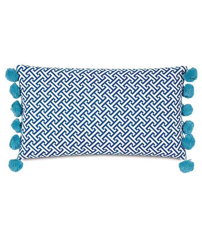 Chive Navy Bolster - ,