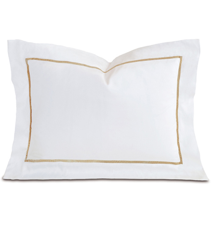 Linea Velvet Ribbon Boudoir In White & Sable - ,
