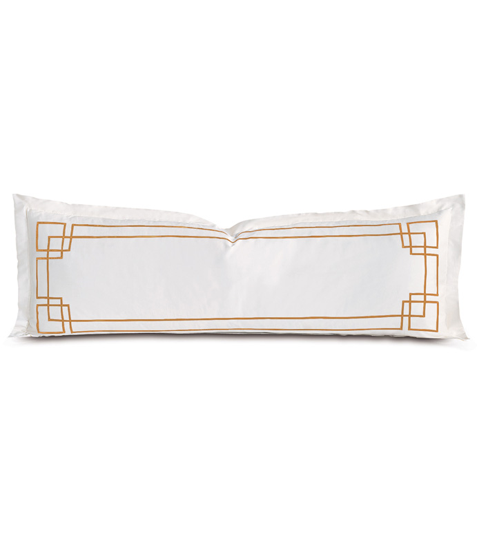 Grafico White/Antique Grand Sham - ,