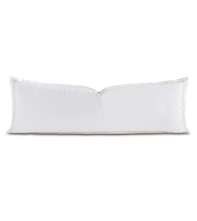 Tessa White/Bisque Grand Sham - ,