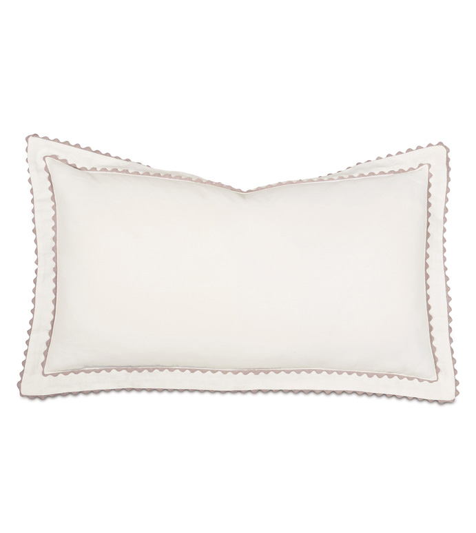 Bramble King Sham - PILLOW,THROW PILLOW,RIC RAC PILLOW,TRADITIONAL PILLOW,RECTANGLE PILLOW,DECORATIVE PILLOW,KING SHAM PILLOW,KING SHAM ACCENT PILLOW,FEATHER PILLOW,ZIPPER CLOSURE PILLOW,KING SHAM