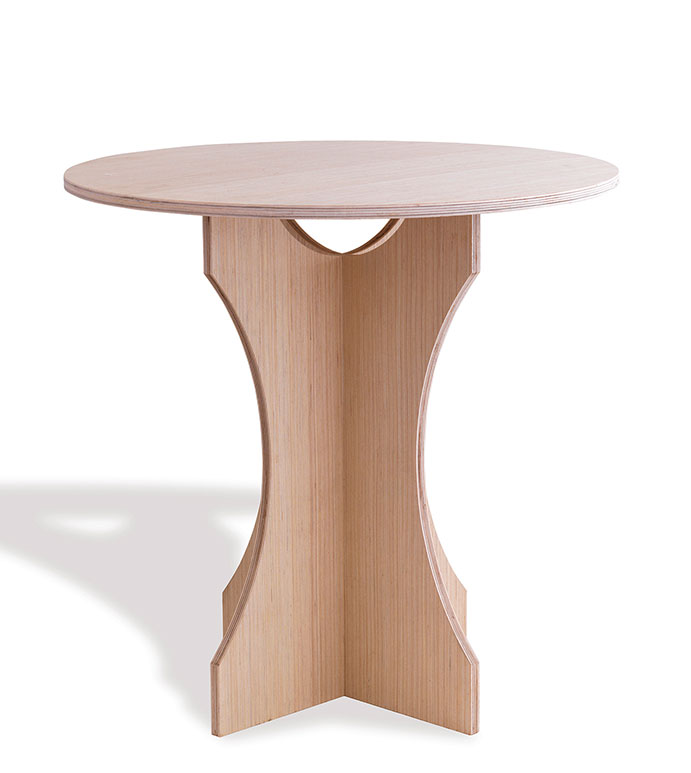 The Emma Table - accent table,wood table,side table,bedroom table,living room table,hallway table,bedside table,decorative table,designer table,celerie kemble table,easy to assemble table