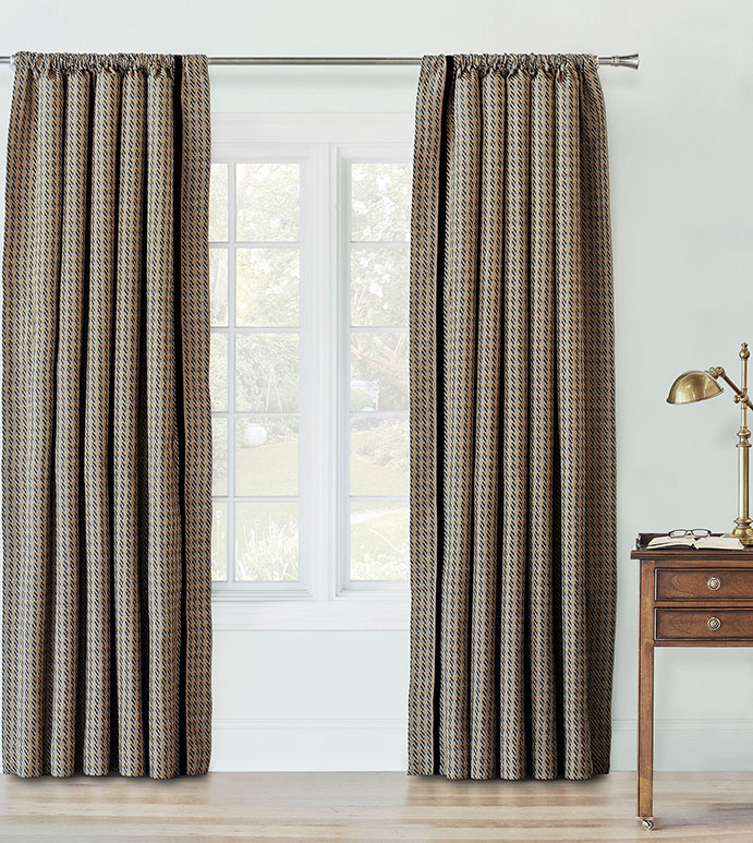 GARRETT STONE CURTAIN PANEL LEFT
