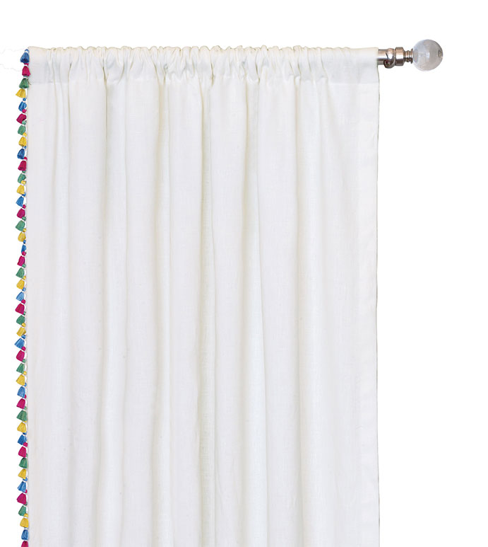 Breeze Shell Curtain Panel Right