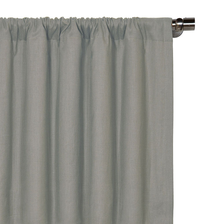 Breeze Slate Curtain Panel - ,
