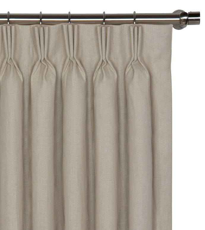 Breeze Stone Curtain Panel - ,