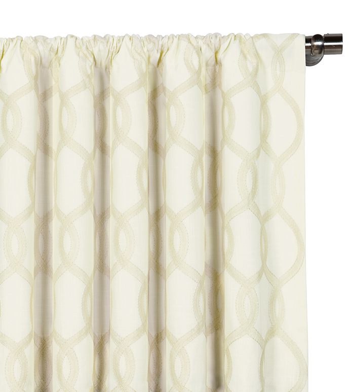 Gresham Snow Curtain Panel - ,