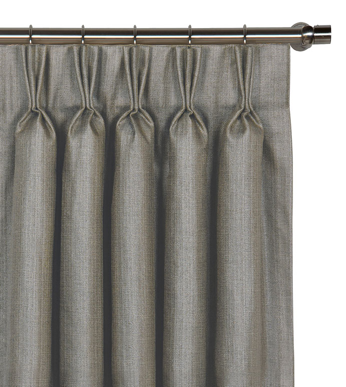 Meridian Slate Curtain Panel - ,